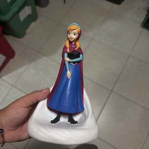 Disney Frozen Anna Figurine Statue with Cape - Collector's Item